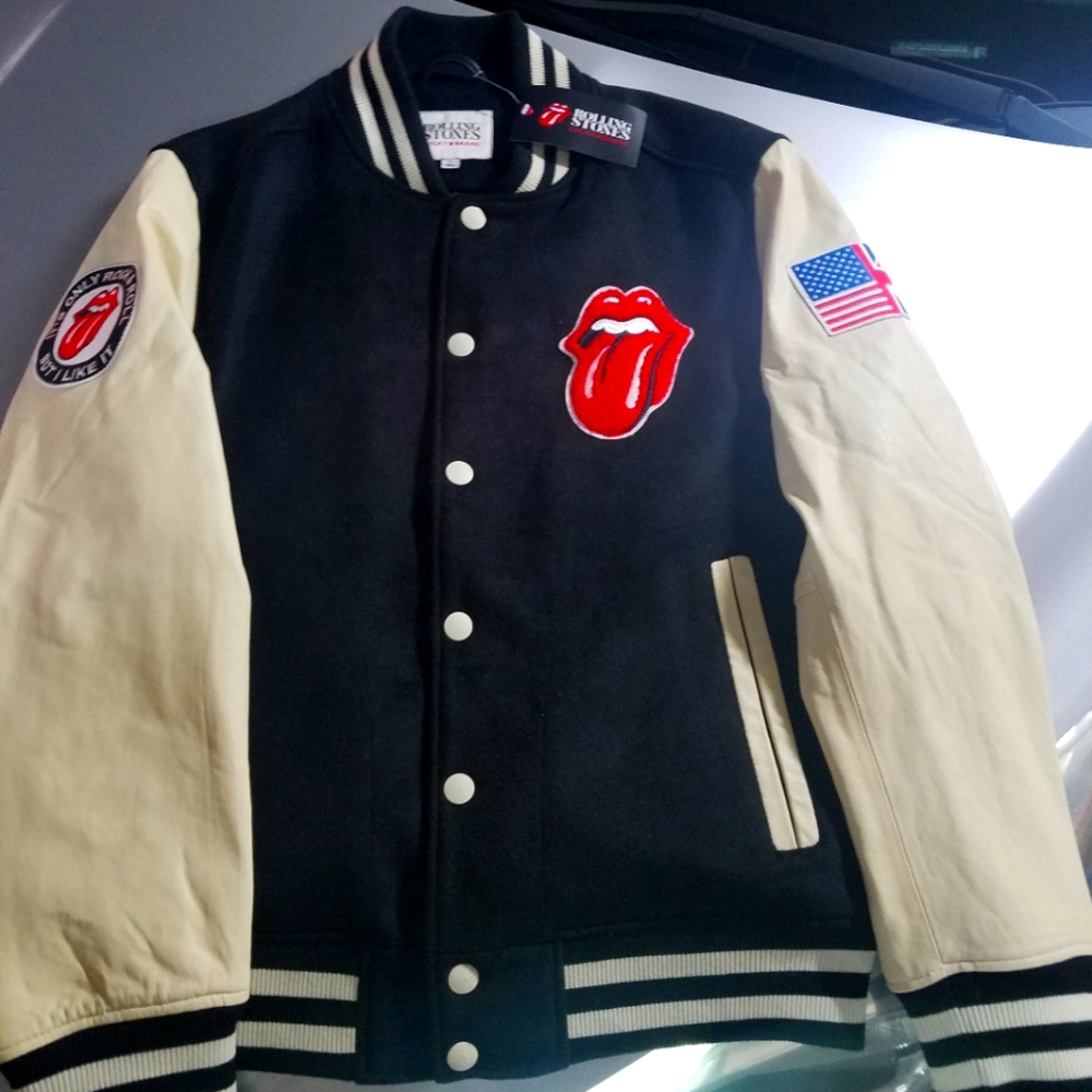 The Rolling Stones And Lucky Brand Varsity Jacket